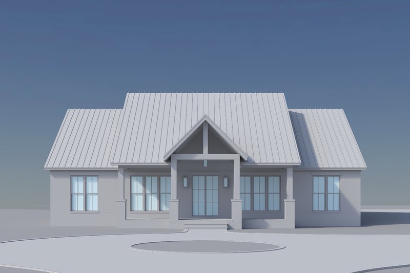 Dream House Plan - Exterior - Front Elevation 4 for Farmhouse House Plan #430-395 - 3 bed, 2.5 bath
