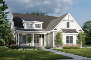 Architectural House Design - Cottage Exterior - Front Elevation Plan #929-1180