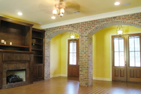 Interior - Family Room for European House Plan #44-181 - 3 bed, 2.5 bath