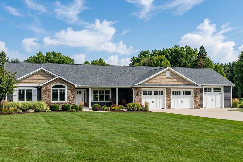 Home Plan - Exterior - Front Elevation 2 for Craftsman House Plan #1064-36 - 3 bed, 2.5 bath