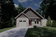 Prairie Style House Plan - 3 Beds 2.5 Baths 1563 Sq/Ft Plan #53-745 