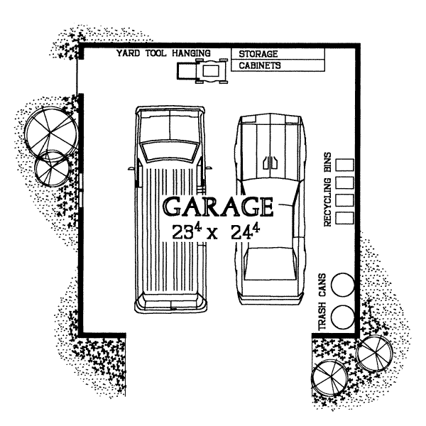 Country Floor Plan - Main Floor Plan #72-290