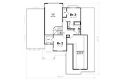 Traditional Style House Plan - 3 Beds 3 Baths 2476 Sq/Ft Plan #20-1867 