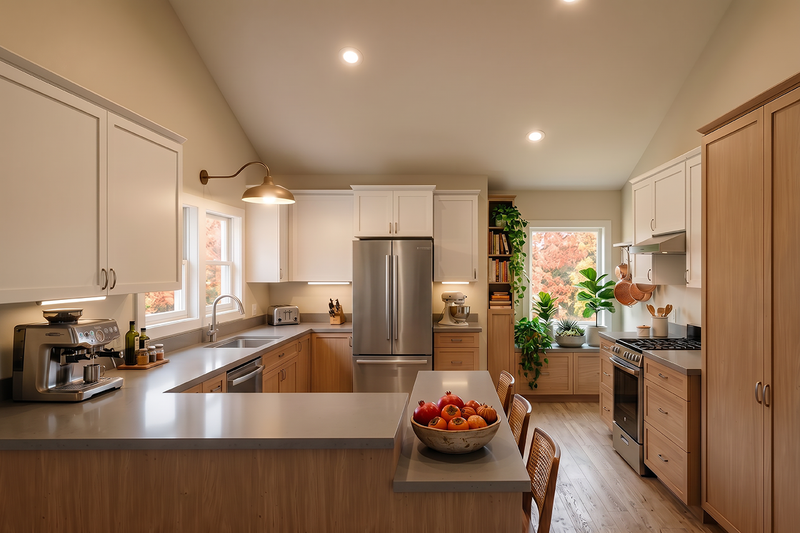 House Plan Design - Interior - Kitchen for Farmhouse House Plan #1099-24 - 1 bed, 1 bath