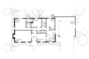 Southern Style House Plan - 3 Beds 2 Baths 1387 Sq/Ft Plan #72-311 