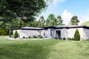Exterior - Other Elevation for Contemporary House Plan #923-286 - 3 bed, 3 bath