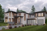 Contemporary Style House Plan - 4 Beds 3.5 Baths 3931 Sq/Ft Plan #1066-236 