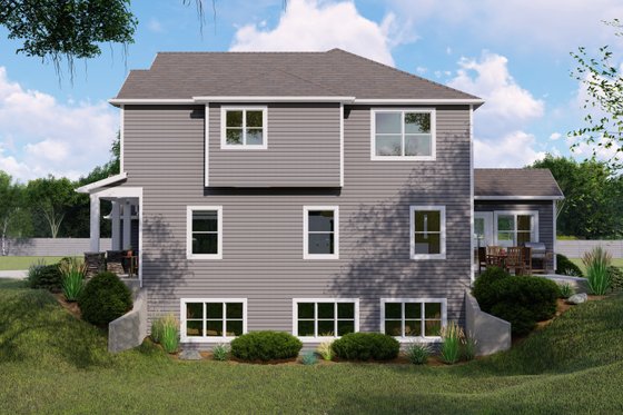 Exterior - Other Elevation for Country House Plan #1064-275 - 4 bed, 2.5 bath