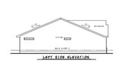 Traditional Style House Plan - 2 Beds 2 Baths 1390 Sq/Ft Plan #20-2433 