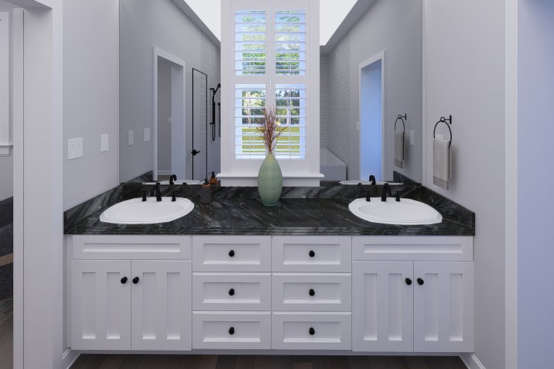 Home Plan - Interior - Master Bathroom 1 for Farmhouse House Plan #1060-360 - 4 bed, 2.5 bath