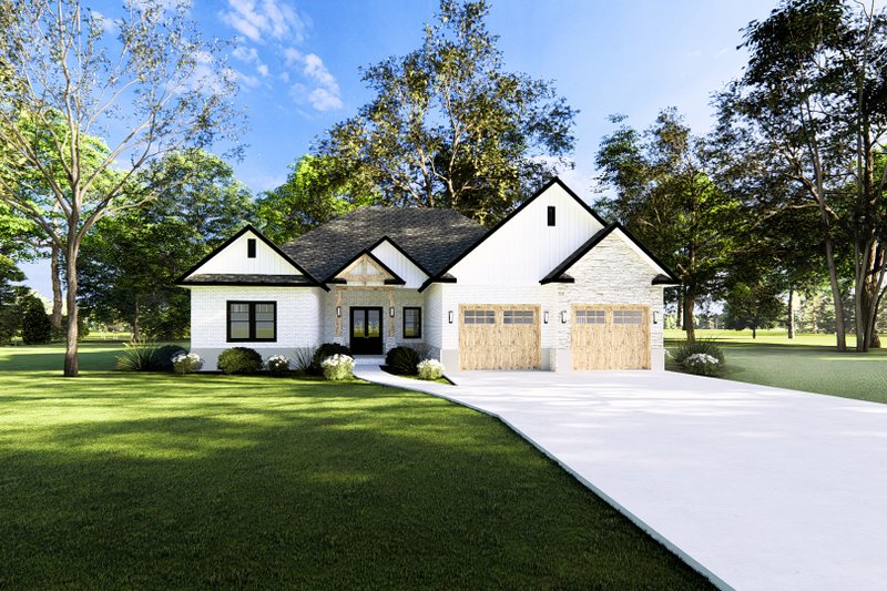 House Blueprint - Photo 5 for Farmhouse House Plan #1109-13 - 5 bed, 3.5 bath
