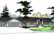 Ranch Style House Plan - 4 Beds 2.5 Baths 1981 Sq/Ft Plan #60-624 