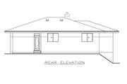 Prairie Style House Plan - 3 Beds 2 Baths 1883 Sq/Ft Plan #1100-14 