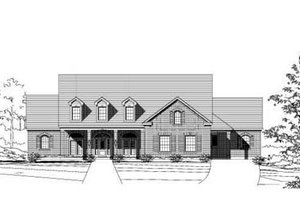 Traditional Exterior - Front Elevation Plan #411-153