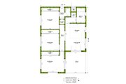 Beach Style House Plan - 3 Beds 2 Baths 935 Sq/Ft Plan #1106-66 Floor 