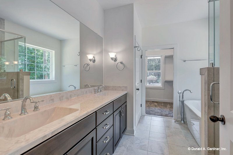 Home Plan - Interior - Master Bathroom 1 for Cottage House Plan #929-1066 - 3 bed, 2.5 bath
