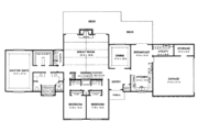 Modern Style House Plan - 3 Beds 2 Baths 2380 Sq/Ft Plan #10-247 