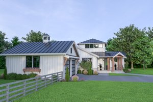Exterior - Other Elevation for Farmhouse House Plan #1070-74 - 3 bed, 3 bath