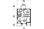 Contemporary Style House Plan - 6 Beds 3 Baths 3534 Sq/Ft Plan #25-4380 
