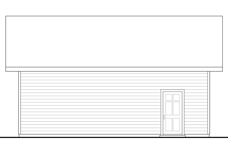 House Blueprint - Exterior - Other Elevation for Traditional House Plan #124-1443, 0 bath