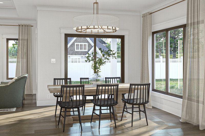 Home Plan - Interior - Dining Room for Cottage House Plan #455-525 - 3 bed, 2 bath