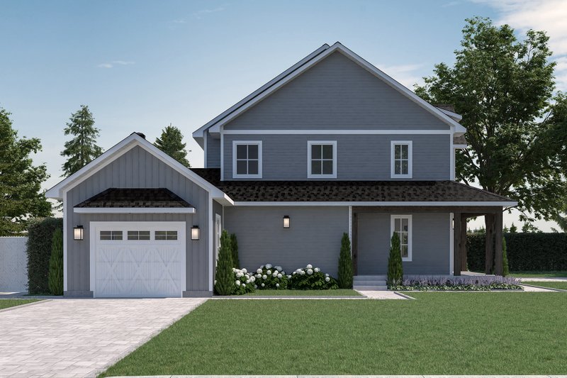 Dream House Plan - Exterior - Other Elevation for Farmhouse House Plan #23-2771 - 3 bed, 2.5 bath