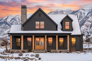 Exterior - Front Elevation 3 for Farmhouse House Plan #1096-131 - 3 bed, 2.5 bath