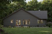 Bungalow Style House Plan - 2 Beds 2 Baths 1246 Sq/Ft Plan #112-272 Exterior 