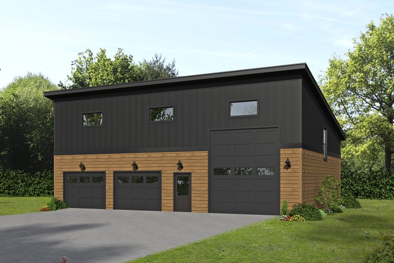 House Design - Modern Exterior - Front Elevation Plan #932-574