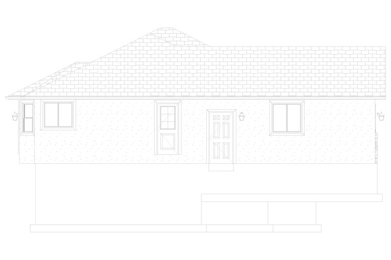 Dream House Plan - Exterior - Other Elevation for Traditional House Plan #1060-252 - 3 bed, 2.5 bath