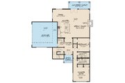 Contemporary Style House Plan - 2 Beds 2 Baths 1911 Sq/Ft Plan #923-52 