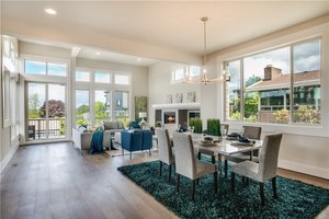 Exterior - Front Elevation 4 for Modern House Plan #1066-2 - 4 bed, 3.5 bath