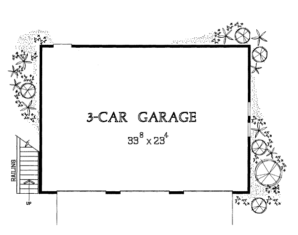 House Design - Traditional Floor Plan - Main Floor Plan #72-252