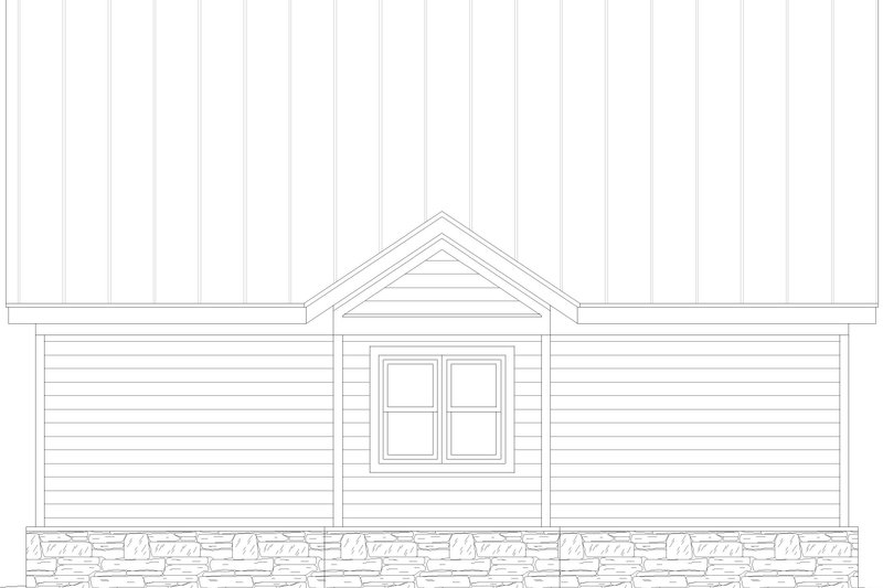 Home Plan - Exterior - Other Elevation for Craftsman House Plan #932-1112, 0 bath