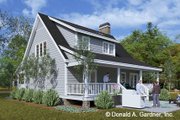 Country Style House Plan - 3 Beds 2 Baths 1338 Sq/Ft Plan #929-112 Exterior 