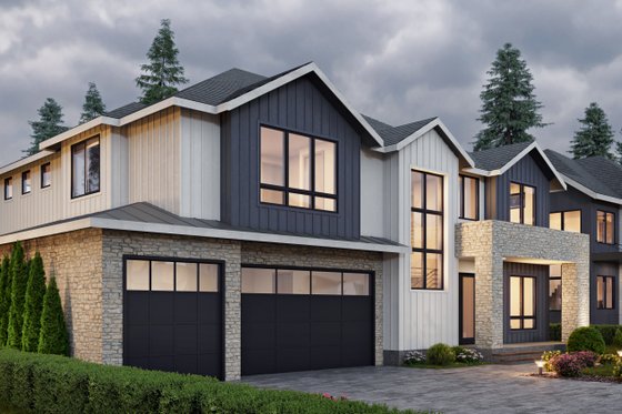 Exterior - Other Elevation 1 for Farmhouse House Plan #1066-248 - 6 bed, 4 bath