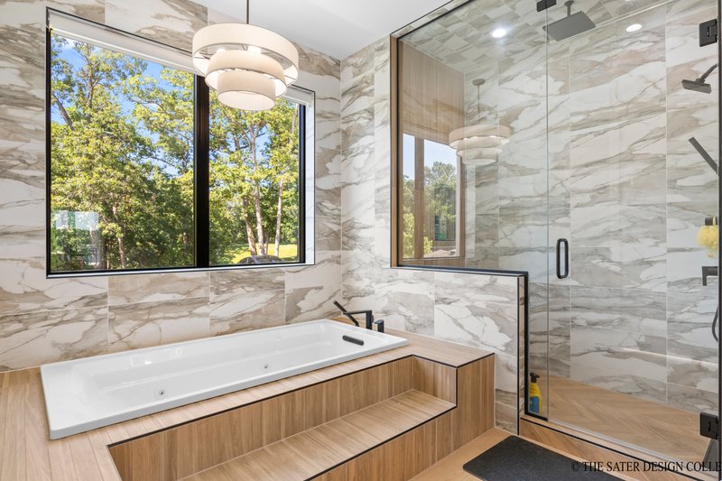 Architectural House Design - Interior - Master Bathroom 4 for Contemporary House Plan #930-546 - 3 bed, 3.5 bath