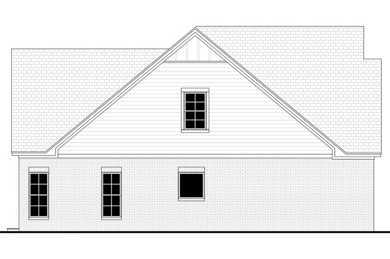 Architectural House Design - Exterior - Other Elevation for Farmhouse House Plan #430-313 - 4 bed, 2.5 bath