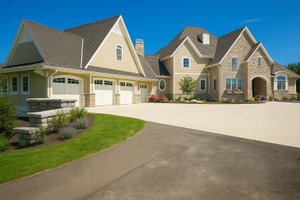 European Exterior - Front Elevation Plan #928-8