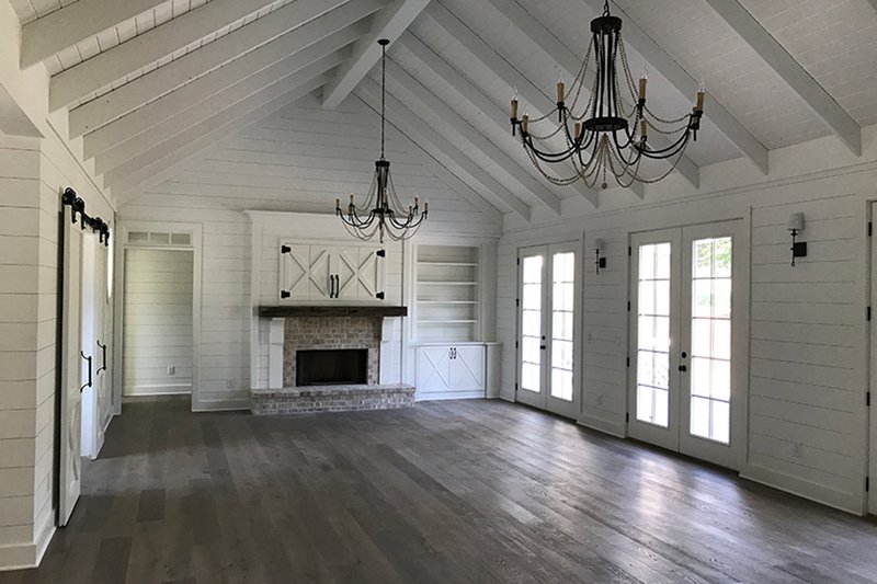 Architectural House Design - Interior - Family Room 1 for Traditional House Plan #437-83 - 4 bed, 3.5 bath