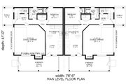 Country Style House Plan - 6 Beds 4 Baths 3624 Sq/Ft Plan #932-1196 