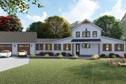 Barndominium Style House Plan - 2 Beds 2 Baths 2073 Sq/Ft Plan #932-1202 