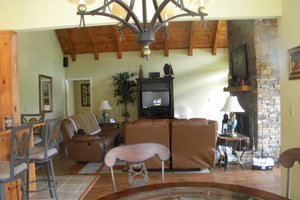 Photo 4 for Cabin House Plan #63-184 - 2 bed, 2 bath