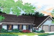 Ranch Style House Plan - 3 Beds 2 Baths 1000 Sq/Ft Plan #45-222 