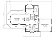 Farmhouse Style House Plan - 2 Beds 2.5 Baths 2011 Sq/Ft Plan #1-438 