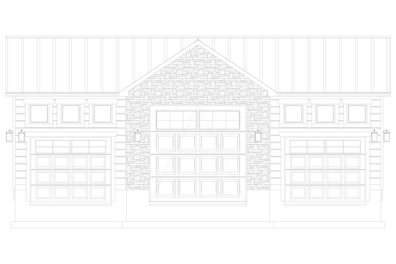 Home Plan - Exterior - Front Elevation 5 for Traditional House Plan #1060-129, 0 bath
