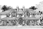 Country Style House Plan - 1 Beds 1 Baths 2840 Sq/Ft Plan #57-143 