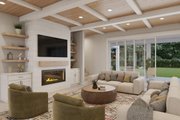 Farmhouse Style House Plan - 5 Beds 3.5 Baths 3500 Sq/Ft Plan #430-399 