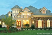 Country Style House Plan - 4 Beds 4.5 Baths 4664 Sq/Ft Plan #930-273 