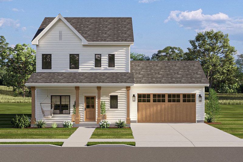 Dream House Plan - Exterior - Other Elevation for Traditional House Plan #455-792 - 3 bed, 2.5 bath